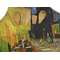 Cafe Terrace at Night (Van Gogh 1888) Apron - Pocket Detail with Props