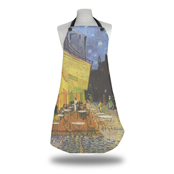 Cafe Terrace at Night (Van Gogh 1888) Apron on Mannequin