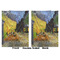 Cafe Terrace at Night (Van Gogh 1888) Baby Blanket (Double Sided - Printed Front and Back)