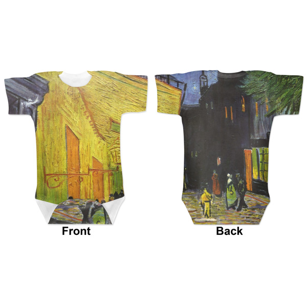 Cafe Terrace at Night (Van Gogh 1888) Baby Bodysuit Approval