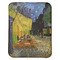 Cafe Terrace at Night (Van Gogh 1888) Baby Sherpa Blanket - Flat