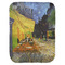 Cafe Terrace at Night (Van Gogh 1888) Baby Swaddling Blanket - Flat