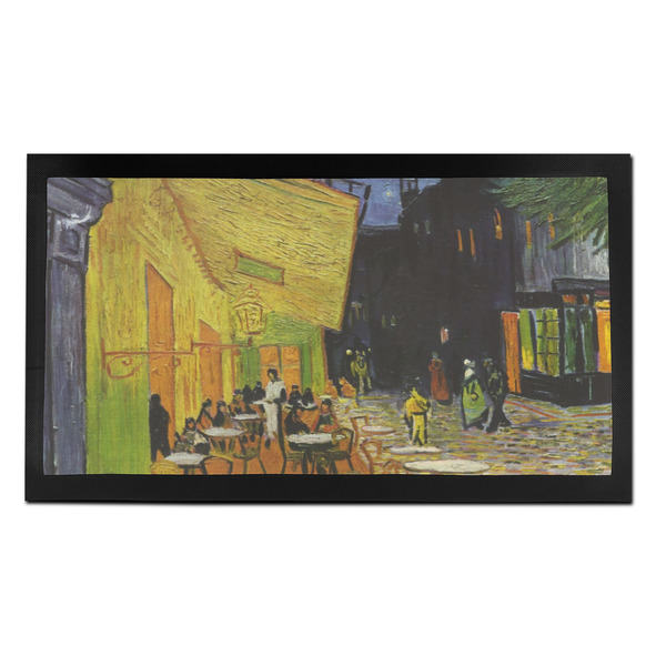 Custom Cafe Terrace at Night (Van Gogh 1888) Bar Mat - Small