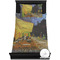 Cafe Terrace at Night (Van Gogh 1888) Bedding Set - Twin - Duvet - On Bed