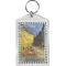 Cafe Terrace at Night (Van Gogh 1888) Bling Keychain (Personalized)