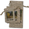 Cafe Terrace at Night (Van Gogh 1888) Burlap Gift Bags - (PARENT MAIN) All Three