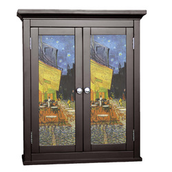 Cafe Terrace at Night (Van Gogh 1888) Cabinet Decal - Small