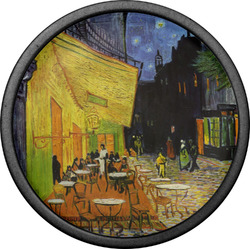 Cafe Terrace at Night (Van Gogh 1888) Cabinet Knob (Black)