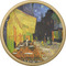 Cafe Terrace at Night (Van Gogh 1888) Cabinet Knob - Gold - Front