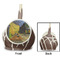 Cafe Terrace at Night (Van Gogh 1888) Cake Pops - Front & Back View