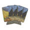 Cafe Terrace at Night (Van Gogh 1888) Can Cooler (16 oz) - Set of 4