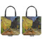 Cafe Terrace at Night (Van Gogh 1888) Canvas Tote - Front and Back