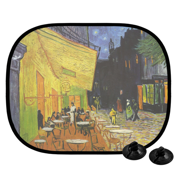 Custom Cafe Terrace at Night (Van Gogh 1888) Car Side Window Sun Shade