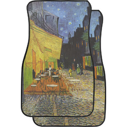 Cafe Terrace at Night (Van Gogh 1888) Car Floor Mats (Front Seat)
