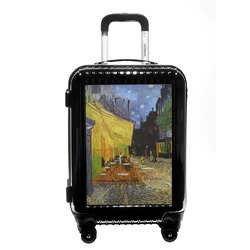 Cafe Terrace at Night (Van Gogh 1888) Carry On Hard Shell Suitcase