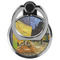 Cafe Terrace at Night (Van Gogh 1888) Cell Phone Ring Stand & Holder - Front (Collapsed)
