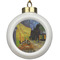 Cafe Terrace at Night (Van Gogh 1888) Ceramic Ball Ornament