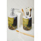 Cafe Terrace at Night (Van Gogh 1888) Ceramic Bathroom Accessories - LIFESTYLE (toothbrush holder & soap dispenser)