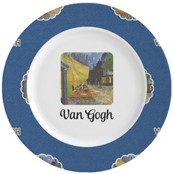 Cafe Terrace at Night (Van Gogh 1888) Ceramic Dinner Plates (Set of 4)
