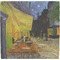Cafe Terrace at Night (Van Gogh 1888) Ceramic Tile Hot Pad