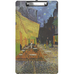 Cafe Terrace at Night (Van Gogh 1888) Clipboard (Legal Size)