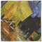 Cafe Terrace at Night (Van Gogh 1888) Cloth Napkins - Personalized Lunch (Single Full Open)