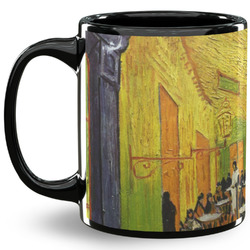 Cafe Terrace at Night (Van Gogh 1888) 11 Oz Coffee Mug - Black