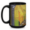 Cafe Terrace at Night (Van Gogh 1888) Coffee Mug - 15 oz - Black