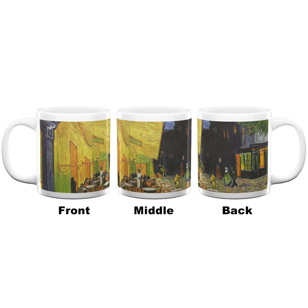 Cafe Terrace at Night (Van Gogh 1888) Coffee Mug - 20 oz - White APPROVAL