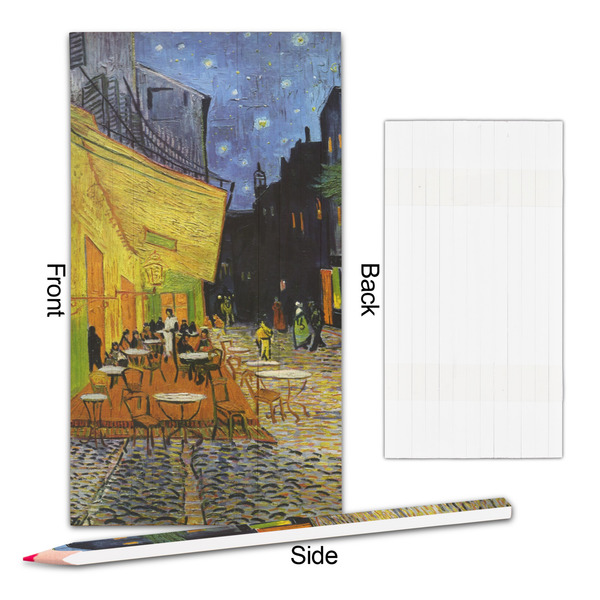 Cafe Terrace at Night (Van Gogh 1888) Colored Pencils - Approval