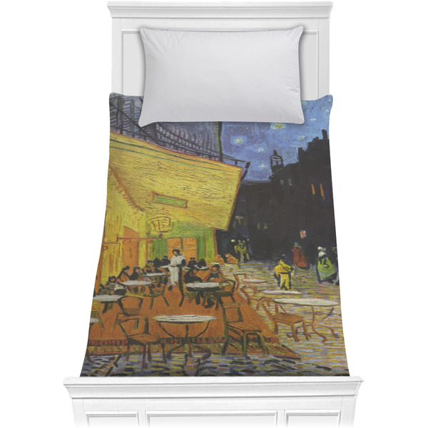 Custom Cafe Terrace at Night (Van Gogh 1888) Comforter - Twin XL