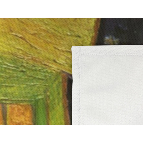 Cafe Terrace at Night (Van Gogh 1888) Cooling Towel- Detail