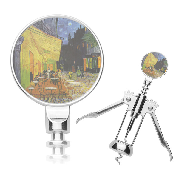 Custom Cafe Terrace at Night (Van Gogh 1888) Corkscrew