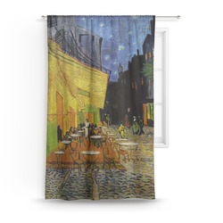Cafe Terrace at Night (Van Gogh 1888) Curtain - 50"x84" Panel