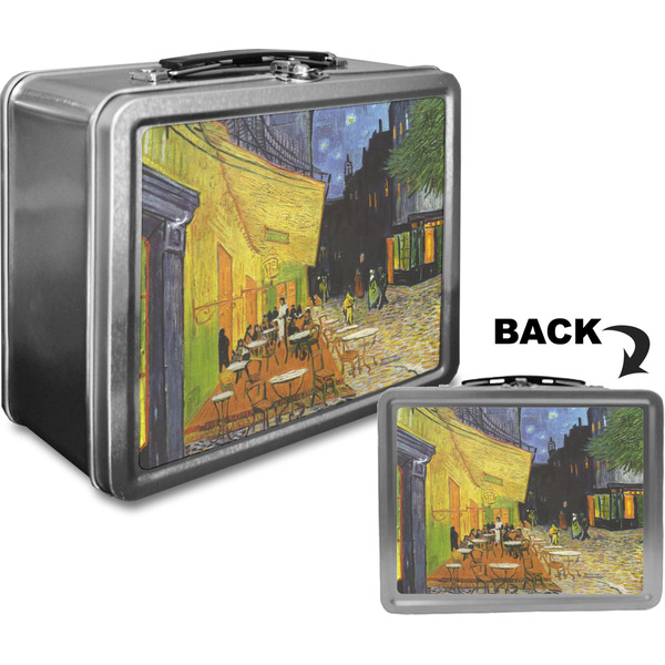Cafe Terrace at Night (Van Gogh 1888) Custom Lunch Box / Tin Approval