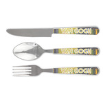 Cafe Terrace at Night (Van Gogh 1888) Cutlery Set