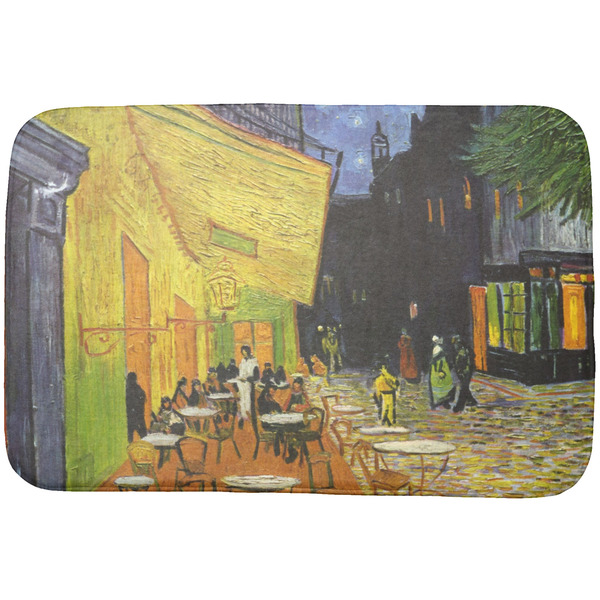 Custom Cafe Terrace at Night (Van Gogh 1888) Dish Drying Mat