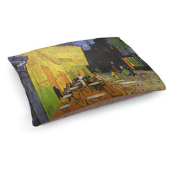 Cafe Terrace at Night (Van Gogh 1888) Indoor Dog Bed - Medium