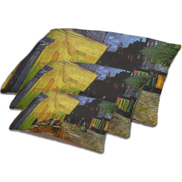Cafe Terrace at Night (Van Gogh 1888) Dog Beds - MAIN (sm, med, lrg)