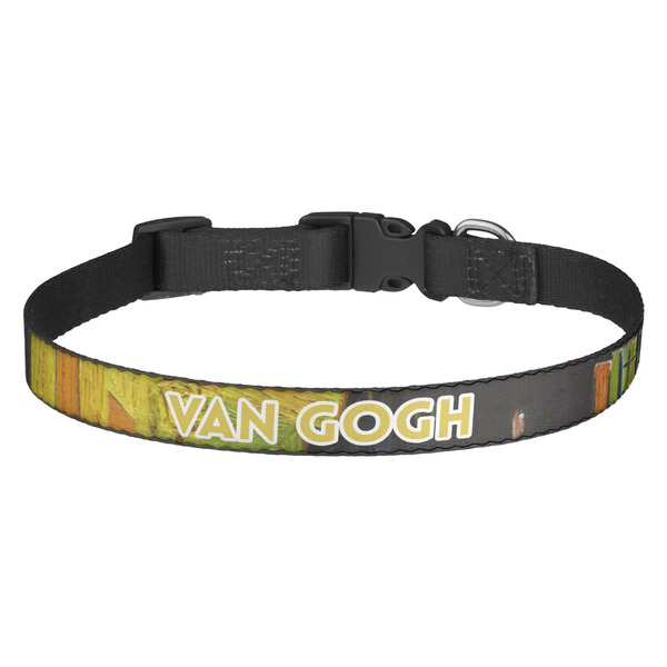 Custom Cafe Terrace at Night (Van Gogh 1888) Dog Collar