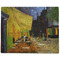 Cafe Terrace at Night (Van Gogh 1888) Dog Food Mat - Large without Bowls