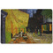 Cafe Terrace at Night (Van Gogh 1888) Dog Food Mat - Small without bowls