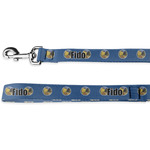 Cafe Terrace at Night (Van Gogh 1888) Deluxe Dog Leash
