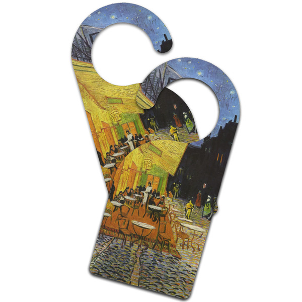 Cafe Terrace at Night (Van Gogh 1888) Door Hanger - MAIN