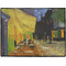 Cafe Terrace at Night (Van Gogh 1888) Door Mat - 24"x18" - Approval