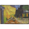 Cafe Terrace at Night (Van Gogh 1888) Door Mat - 36"x24" - Approval