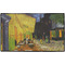 Cafe Terrace at Night (Van Gogh 1888) Door Mat - 60"x36" - Approval
