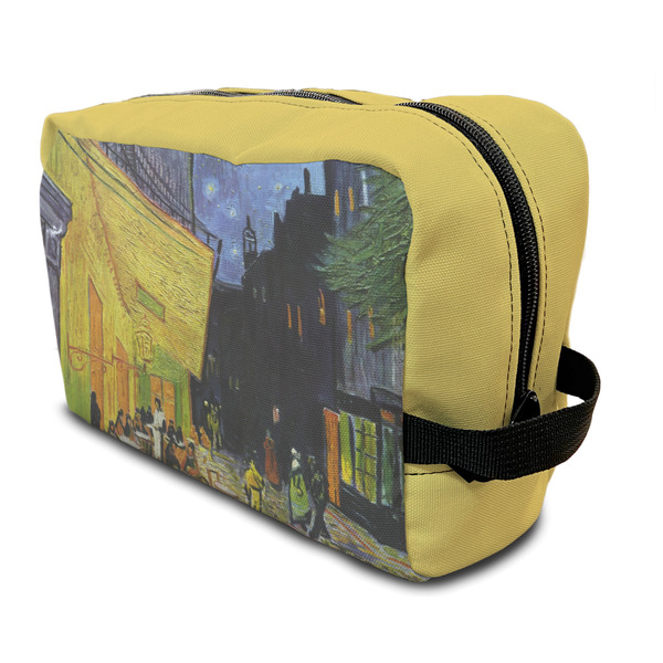 Custom Cafe Terrace at Night (Van Gogh 1888) Toiletry Bag / Dopp Kit