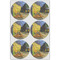 Cafe Terrace at Night (Van Gogh 1888) Drink Topper - Large - Set of 6