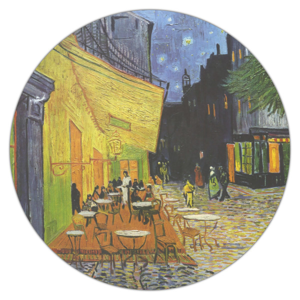 Cafe Terrace at Night (Van Gogh 1888) Drink Topper - Large - Single